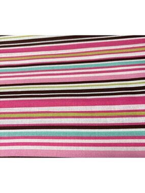 Crazy for Dots & Stripes Pink Striped 9" x 38" RJR Fabrics Cotton Quilting